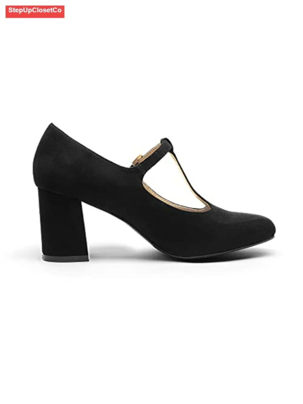 Mary Jane Chunky Heels Wedding Dress Shoes Women Pumps